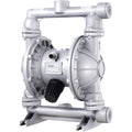 VEVOR Air Operated Double Diaphragm Pump, 44GPM, Max 115PSI Air Waste Oil Pneumatic Transfer Pump with 2 Extra Diaphragms, 3.8cm Inlet & Outlet Aluminum Alloy Diaphragm Pump for Diesel Grease Oil