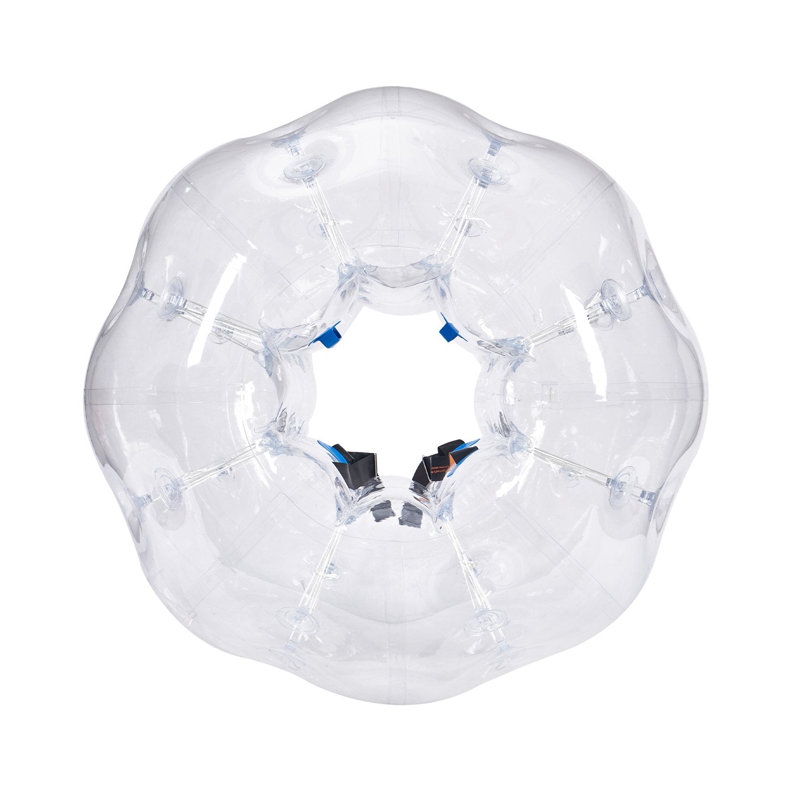 VEVOR Inflatable Bumper Balls 2-Pack, 4FT/1.2M Body Sumo Zorb Balls for Teen & Adult, 0.8mm Thick PVC Human Hamster Bubble Balls for Outdoor Team Gaming Play, Bumper Bopper Toys for Garden, Yard, Park