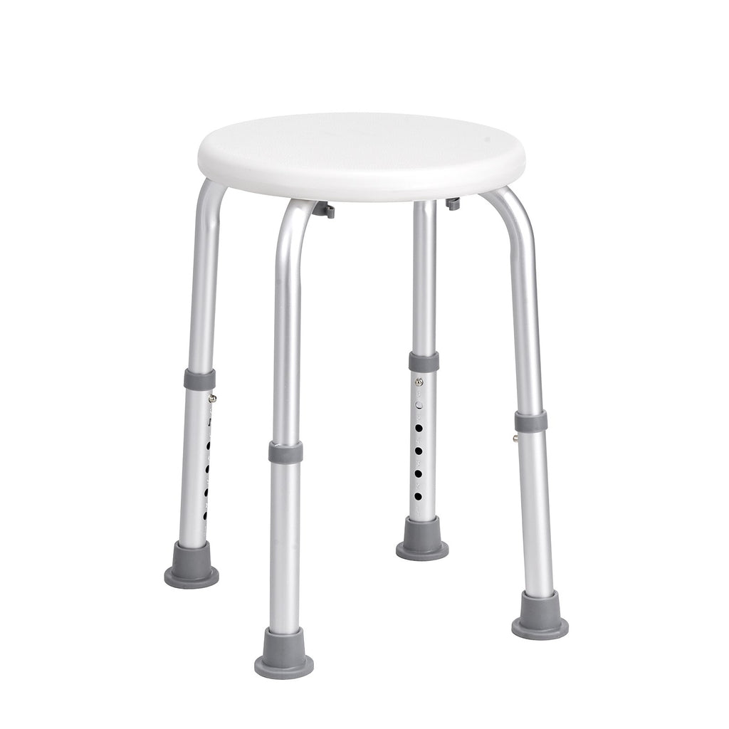 VEVOR Shower Chair for Inside Shower, Adjustable Height Shower Stool, Non-Slip Bench Bathtub Seat Stool for Elderly Disabled Adults Handicap, 300 lbs Capacity