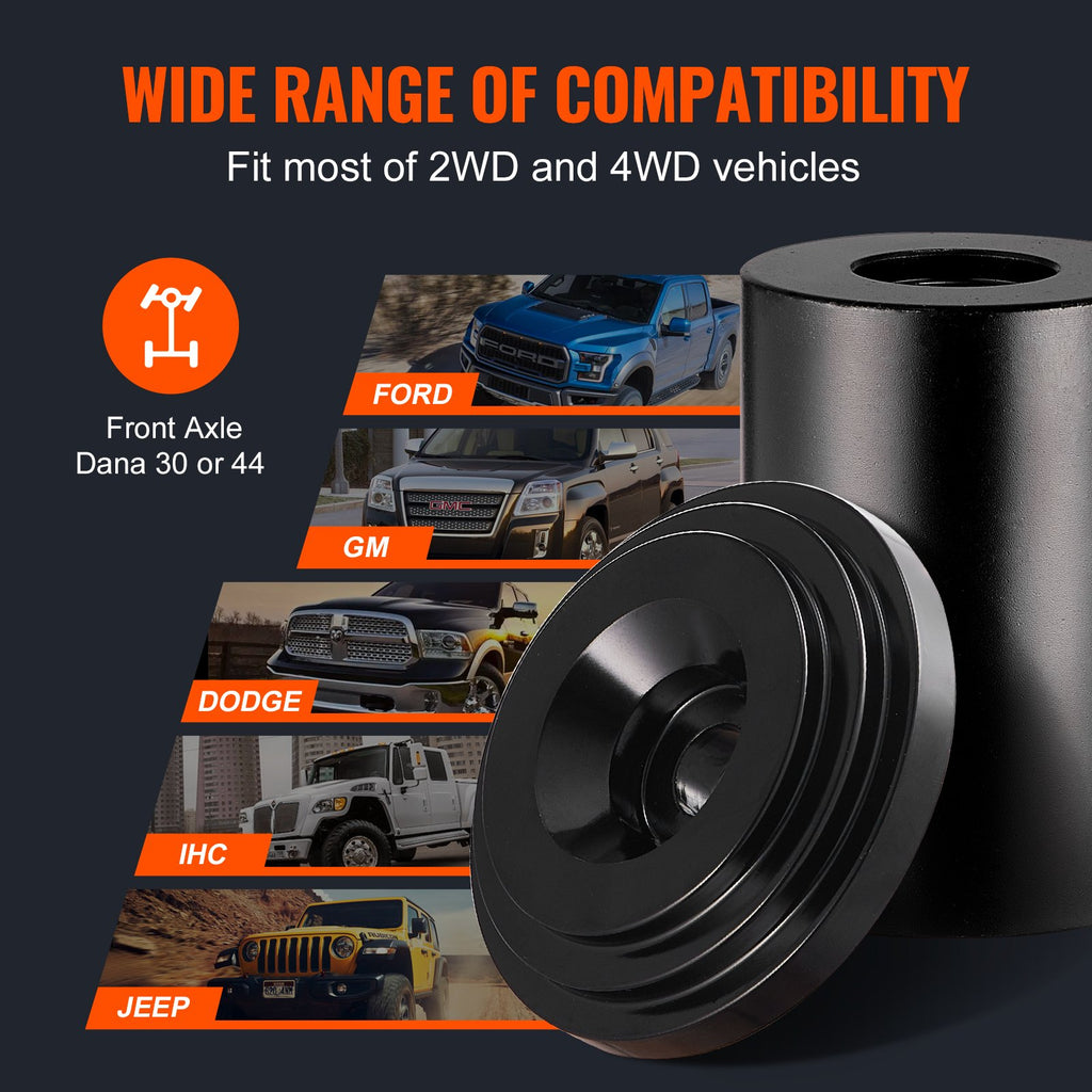 VEVOR Ball Joint Press Kit, 21 pcs Tool Kit, C-press Ball joint Remove and Install Tools, for Most 2WD and 4WD Cars, Heavy Duty Ball Joint Repair Kit for Automotive Repairing