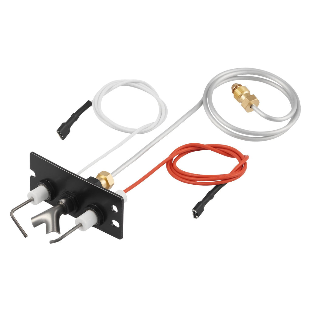 VEVOR Gas Pilot Assembly, OE 2090-012, 2198-012, SRV2090-012 Fireplace Gas Pilot Assembly, Natural Gas Ignition Replacement, Fit Heatilator, Heat & Glo, Quadra-Fire, Outdoor Lifestyles, Majestic