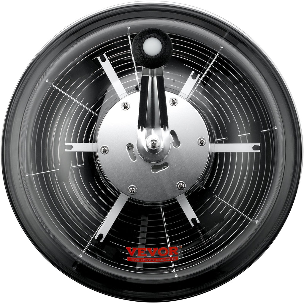 VEVOR Leaf Bowl Trimmer 16'' Manual Bud Trimmer with Stainless-Steel Blades