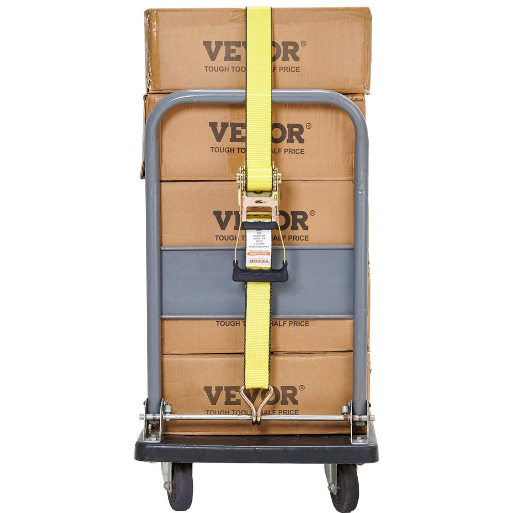 VEVOR 4 Pack Ratchet Tie Down Straps 5000 lbs 2