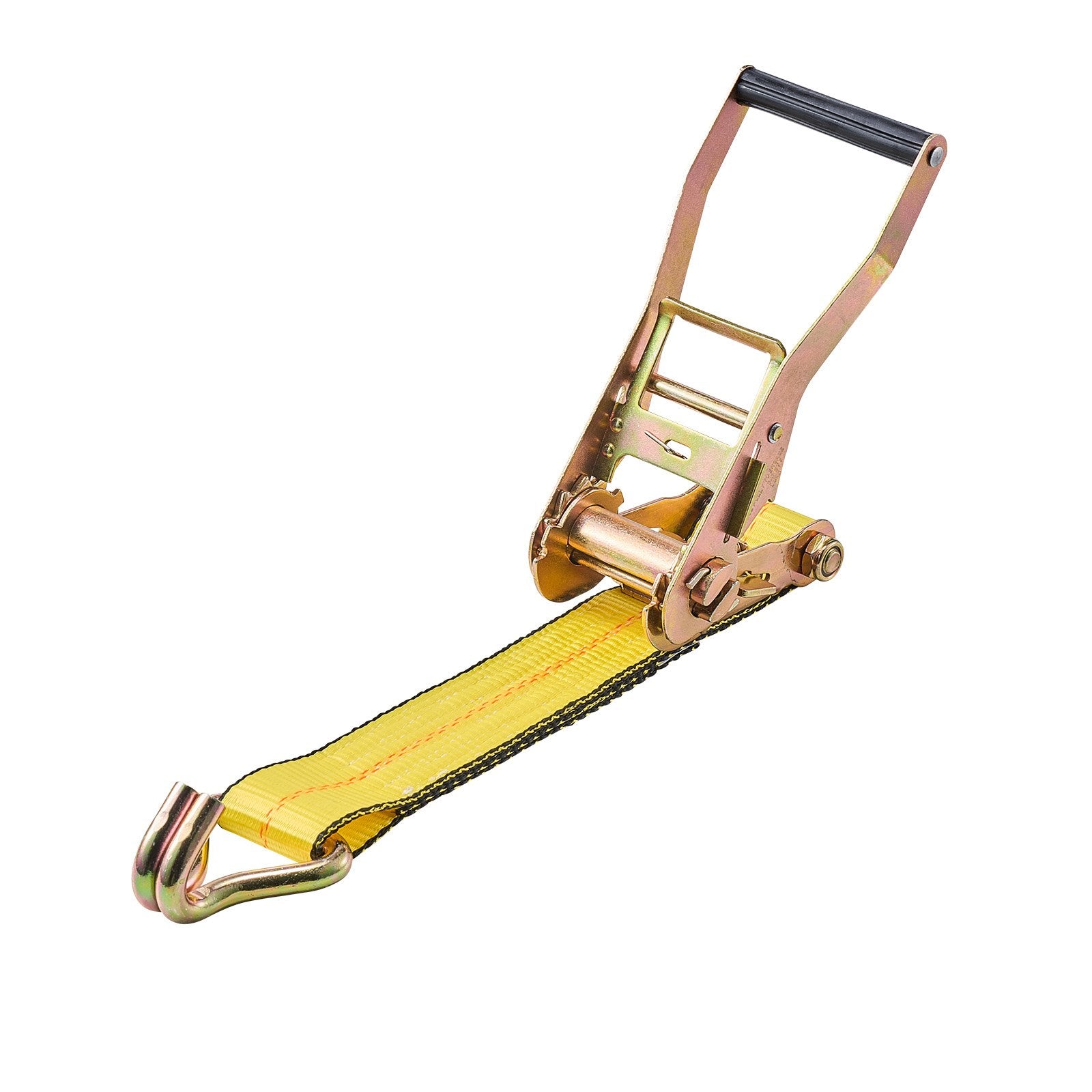 VEVOR Ratchet Straps, 50.8 mm x 9.1 m, Heavy Duty Tie Down Straps with Double J Hook, 4536 kg Break Strength, Carry Bag, Tie Down Ratcheting for Moving, Trailers, Motorcycles, Kayaks, Car Roof, 4 Pack