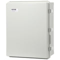 VEVOR Outdoor Electrical Junction Box, 350 x 250 x 150 mm, ABS Plastic Electrical Enclosure Box with Hinged Cover Stainless Steel Latch, IP67 Dustproof Waterproof for Outdoor Electrical Projects