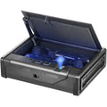 VEVOR Gun Safe for Pistols Biometric Gun Safe with 3 Access Ways for 2 Pistols