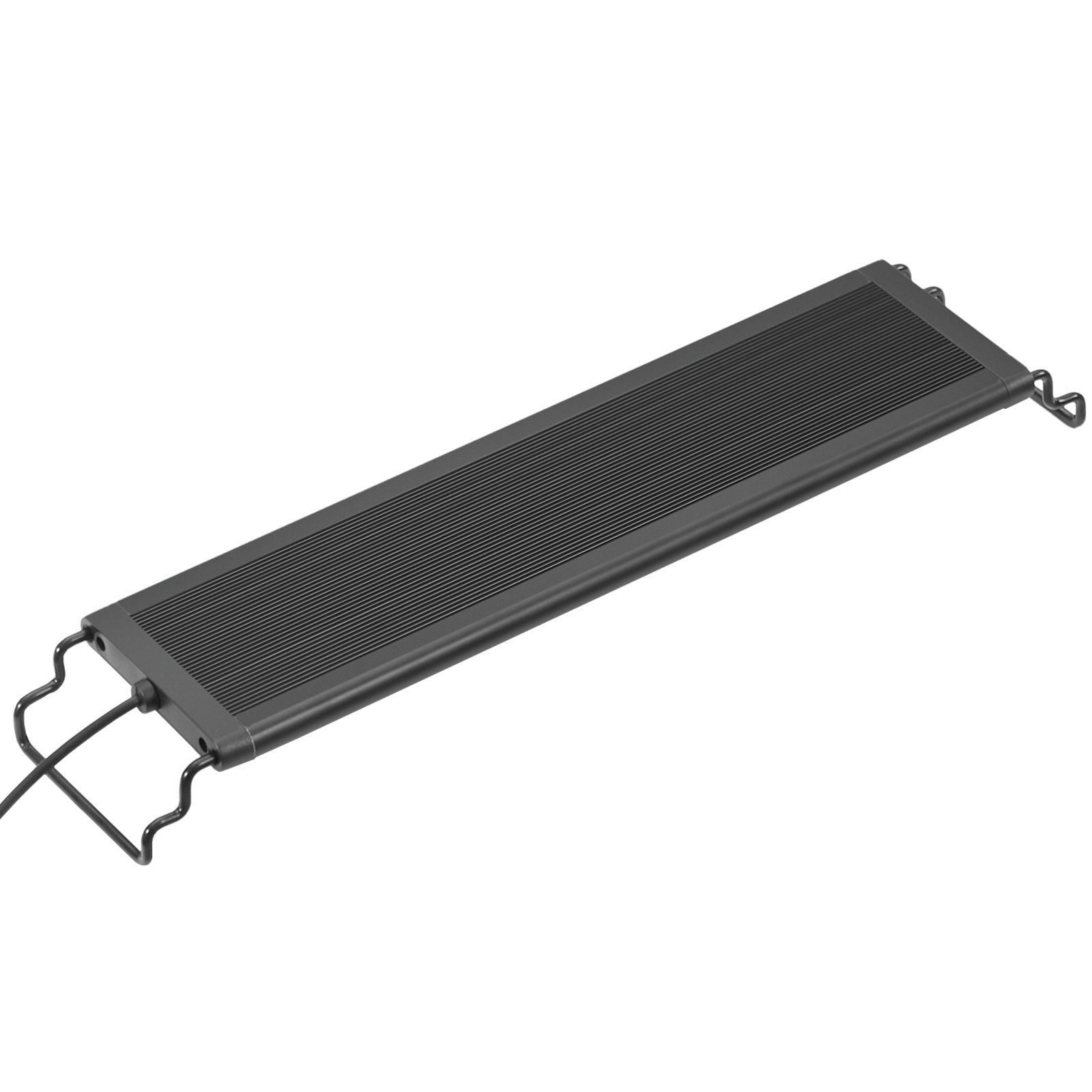 VEVOR Aquarium Light, 14W Full Spectrum Fish Tank Light with 24/7 Natural Mode, Adjustable Timer & 5-Level Brightness, with Aluminum Alloy Shell Extendable Brackets for 12"-18" Freshwater Planted Tank