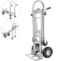 VEVOR Aluminum Hand Truck 3 in 1 Folding Hand Truck Convertible Hand Truck and Dolly