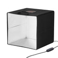 VEVOR Photo Studio Light Box 3000-5600K 6 Double-Sided Color Backdrops, 41 x 40 x 39 cm