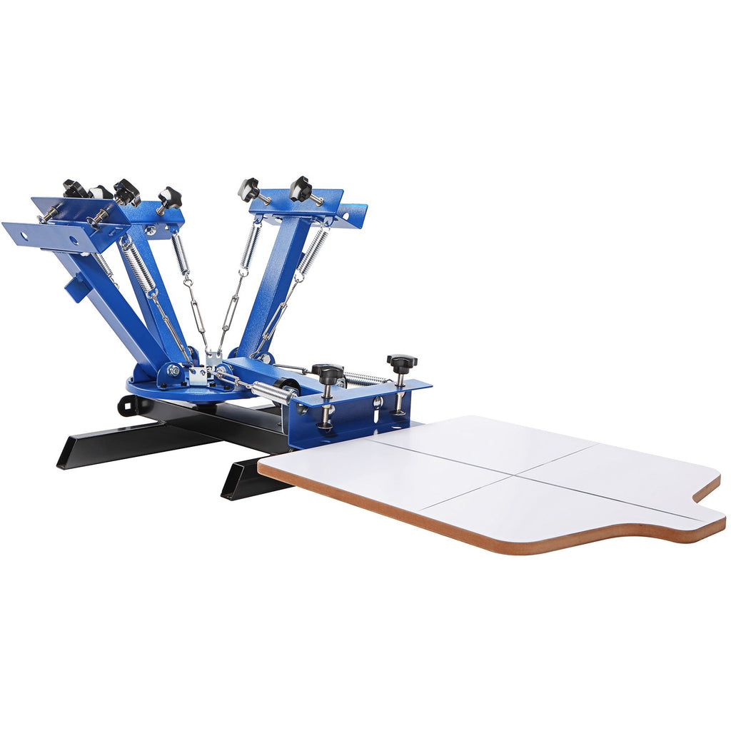 VEVOR 4 Color 1 Station Silk Screening Screenprint Press Screen Printing Machine