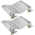 VEVOR 2 Pcs Tire Wheel Dollies 12"X16" Platform Size Wheel Car Dolly 3" Caster Wheel Dolly for Vehicle Car Auto Repair (2 Pcs)
