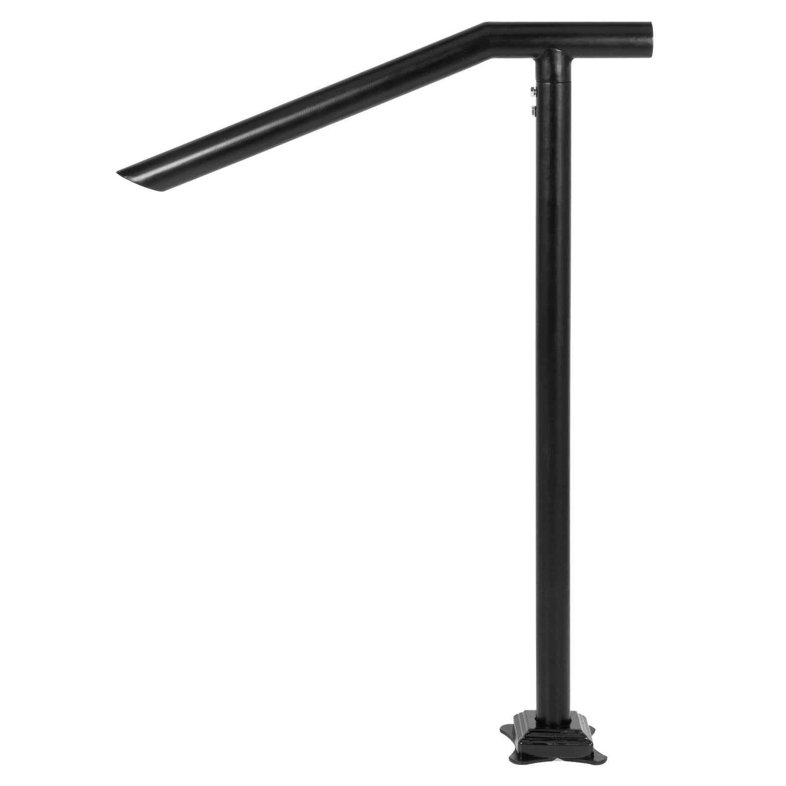 VEVOR 1-3 Step Handrail Railing for Steps Steel 150 kg Capacity with Screw Kit