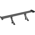VEVOR GT Wing Car Spoiler, 43.3 inch Universal Spoiler with Single Deck, Adjustable Lightweight Aluminum, Car Rear Spoiler Wing, Racing Spoiler BGW/JDM Drift Black