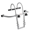 VEVOR Ladder Stabilizer, 2 in 1 Extension Wall Ladder Standoff Hook, Roof Ridge Ladder Accessories Both Horizontally and Vertically, Heavy-duty Steel Rubber Grip T-Bar, Quick Access to Steep Roofs