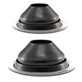 VEVOR 2 Pcs Metal Roof Pipe Flashing Boots Fit 150-280 mm Pipe High Temp EDPM