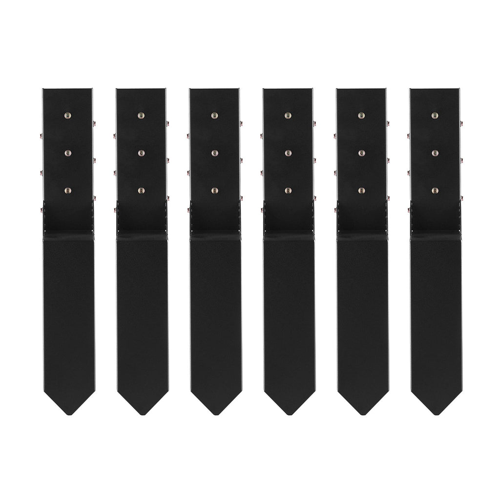 VEVOR Fence Post Anchor Repair Kit 6 Pack Inner Support Stakes Repair