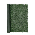 VEVOR Ivy Privacy Fence, 1830 x 2440 mm Artificial Green Wall Screen, Greenery Ivy Fence with Mesh Cloth Backing and Strengthened Joint, Faux Hedges Vine Leaf Decoration for Outdoor Garden, Yard