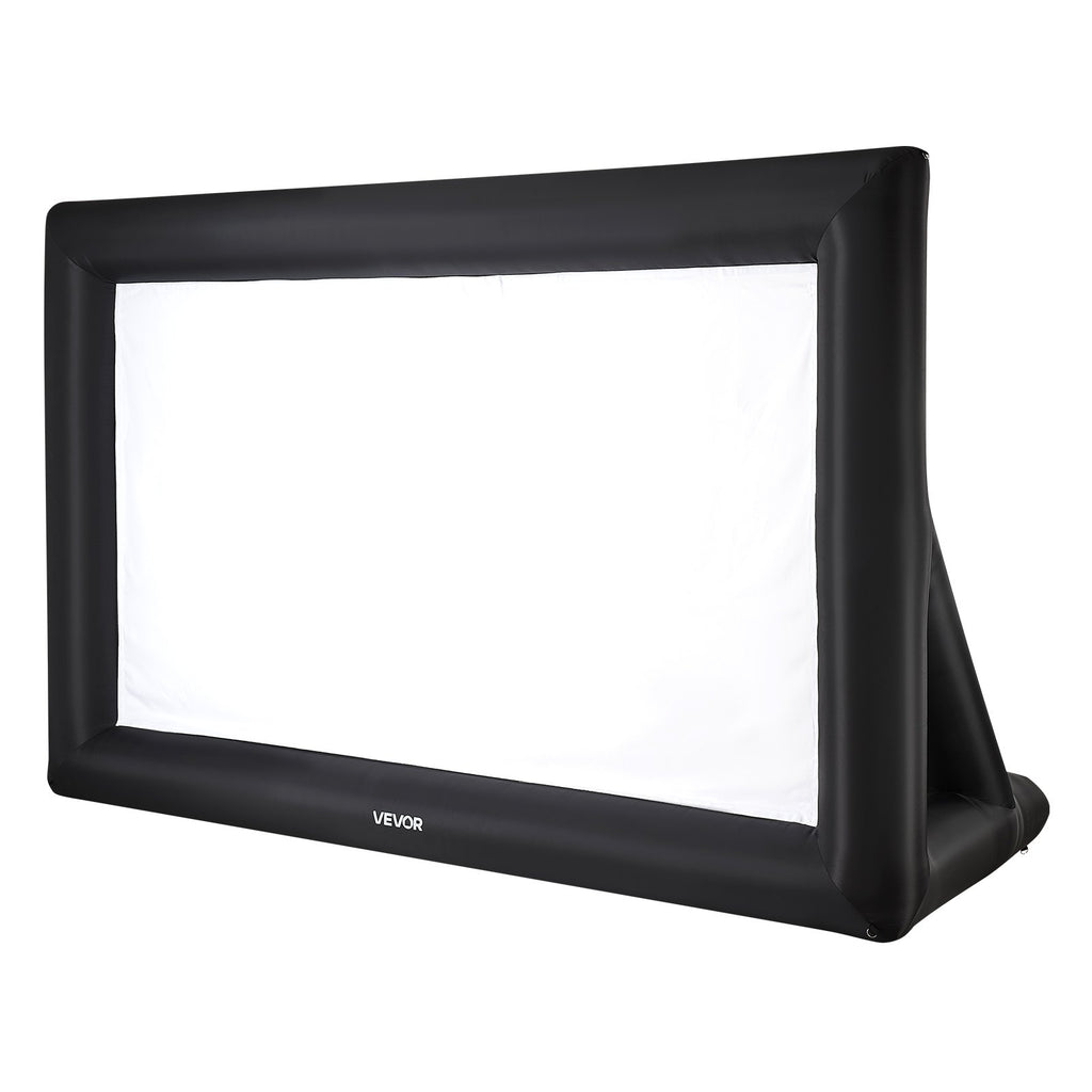 VEVOR 20 ft Inflatable Movie Screen 16:9 600D Movie Projector with Portable Bag