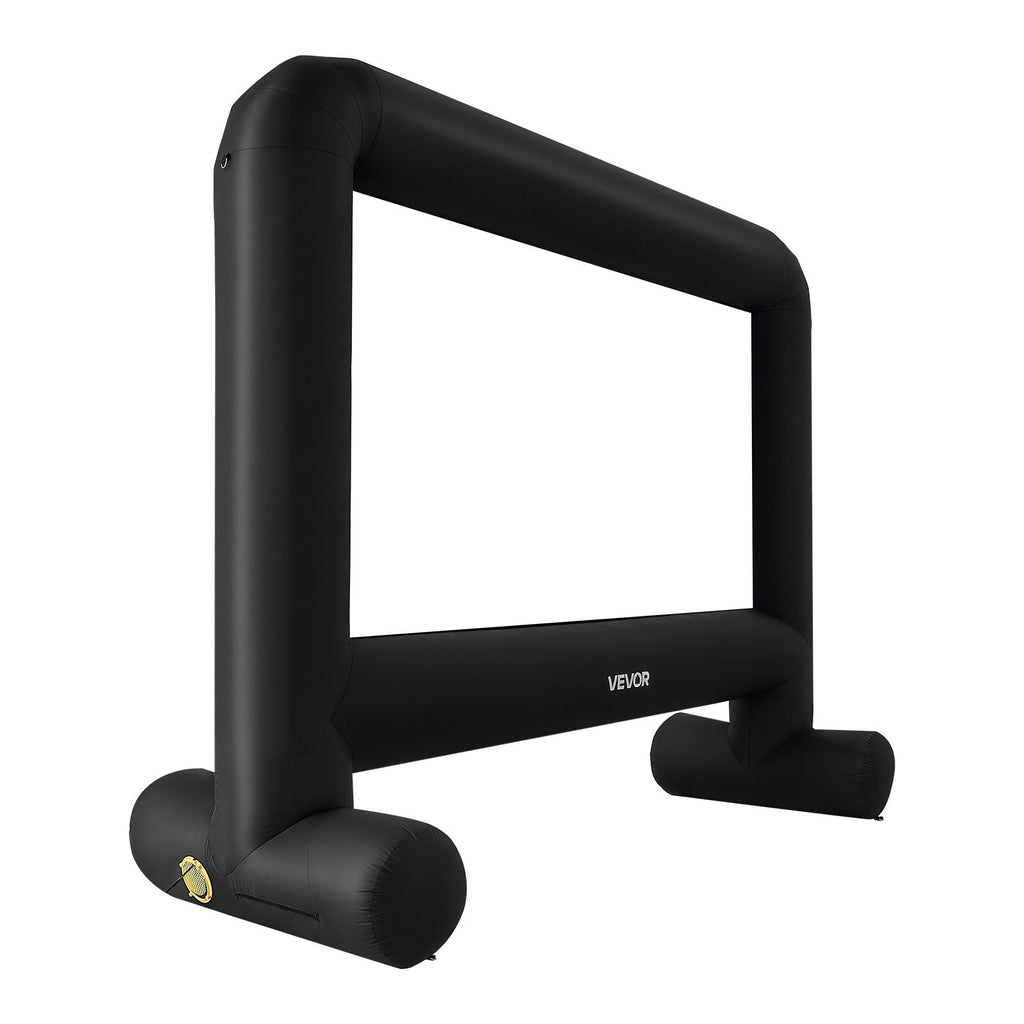 VEVOR 15 ft Inflatable Movie Screen 16:9 600D Movie Projector with Portable Bag