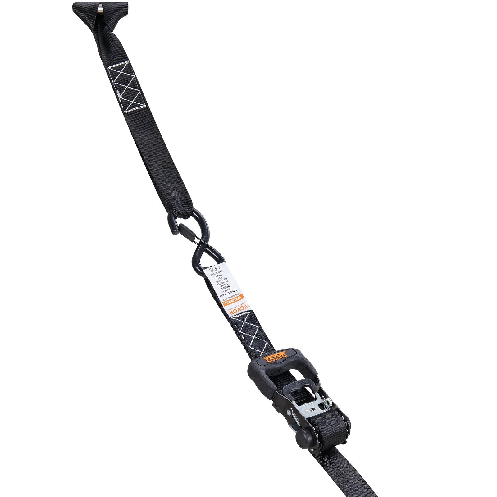 VEVOR 4 Pack Ratchet Tie Down Straps 5208 lbs 1.6