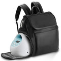 VEVOR Breast Pump Backpack, Breast Feeding Bag with Ice Pack, Fits for S1/S2, Pumping Accessories & Breastmilk Storage, Portable Pump Carrying Case for Work, Travel and Family Use, Black