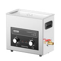 VEVOR 6L Ultrasonic Cleaner with Heater Timer & Basket, Professional Digital Sonic Cavitation Machine, 180W Cleaning Machine for Watch Instruments, Glasses, Coin, Metal Parts, Tool
