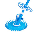 VEVOR Suction Pool Cleaner, Automatic Pool Vacuum Cleaner, Suction Side Automatic Pool Cleaner, Suction Vacuum Pool Sweeper with 12 Hoses, for In-ground and Above-ground Pool Up to 609.6 x 1066.8 cm