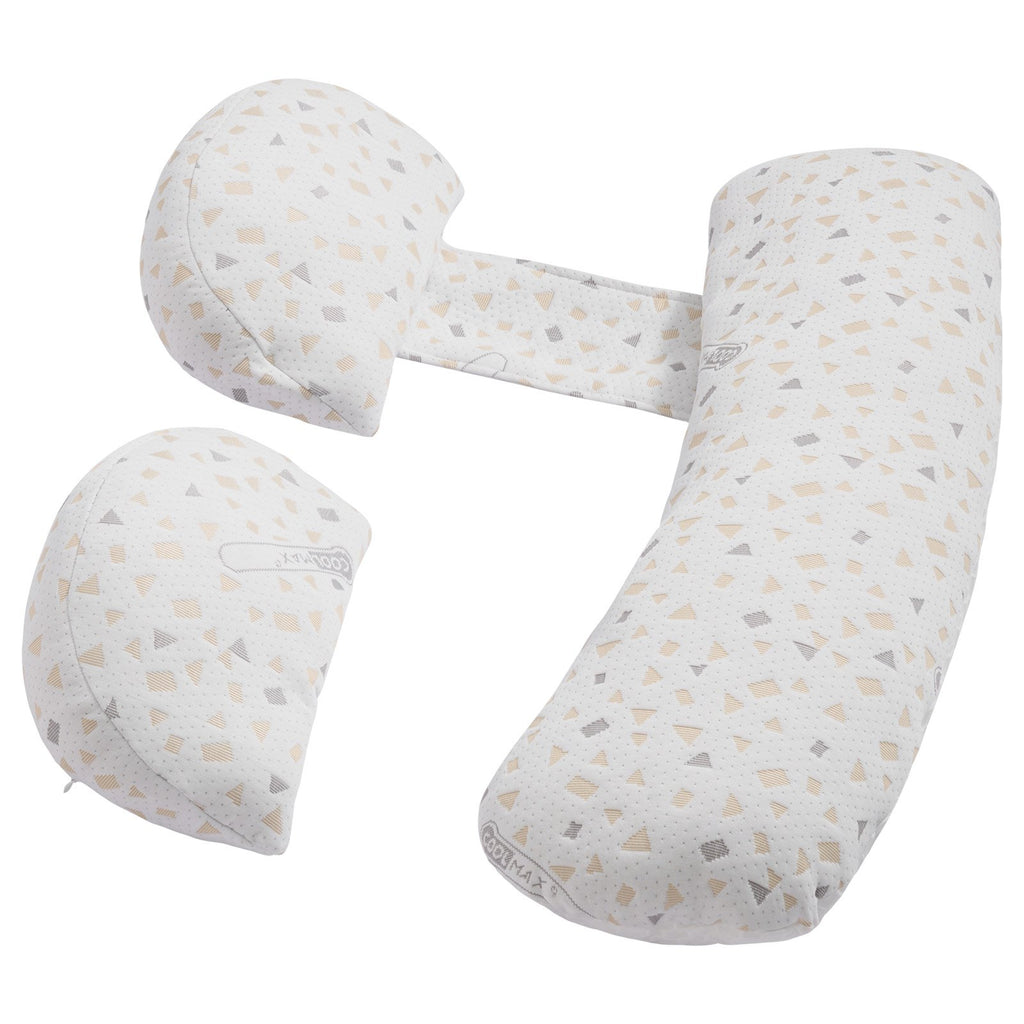 VEVOR Pregnancy Pillows, Adjustable Maternity Pillow for Pregnant Women, Soft Pregnancy Body Pillow with Removable & Washable Cover for Back Belly Hip Support, Lightweight and Portable