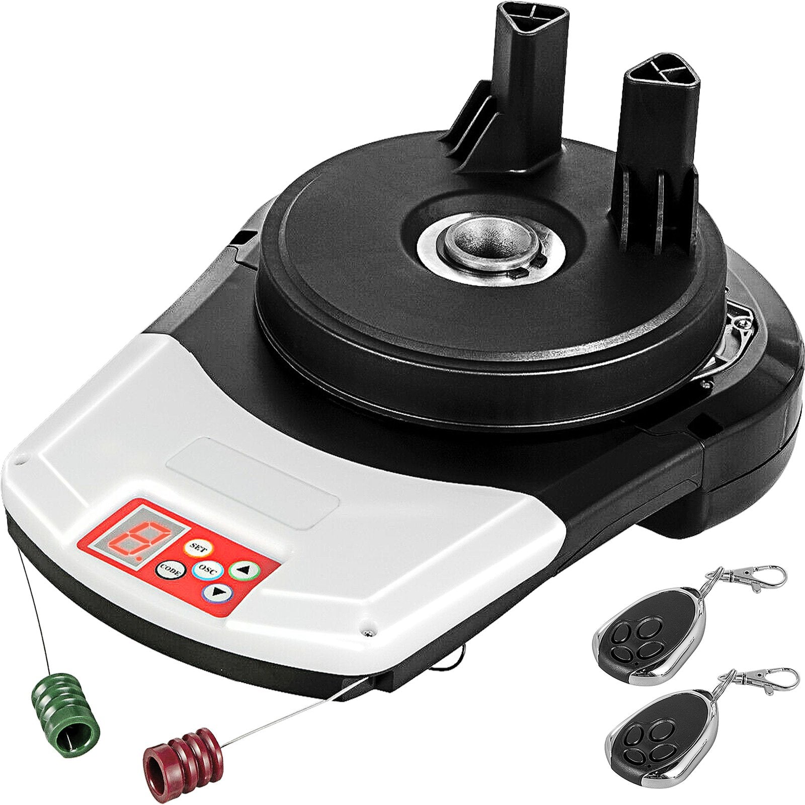 VEVOR Garage Roller Door Opener, 800 N Lift Force 164 ft Remote Control, 220V Electric Roller Gate Opener, Auto Garage Roller Gate Opener Kit with 2 Remote, Apply for Garage Store