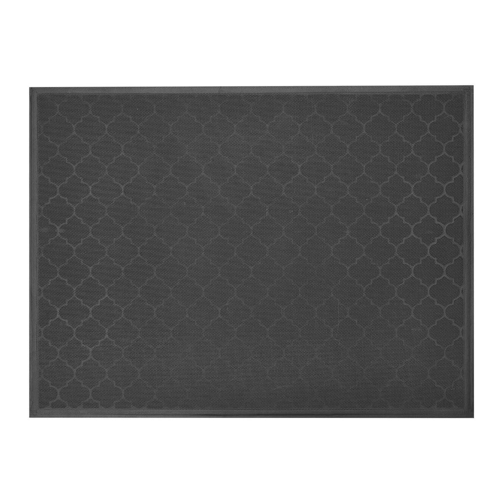 VEVOR Front Door Mat, 1194 x 889 mm Commercial Floor Mat for Indoor and Outdoor, Modern Stylish Carpet with TPE Backing, Heavy Duty Washable Entry Industrial Rug for Hallway, Balcony, Garage, Brown