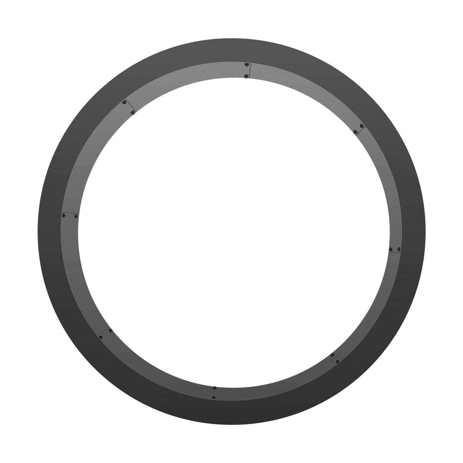VEVOR Fire Pit Ring, 40-Inch Outer/36-Inch Inner Diameter, 10inch Height 2.5mm Thick Fire Pit Insert, Heavy Duty Carbon Steel Liner DIY Campfire Ring above or In-Ground, for Outdoor Camping, Bonfires