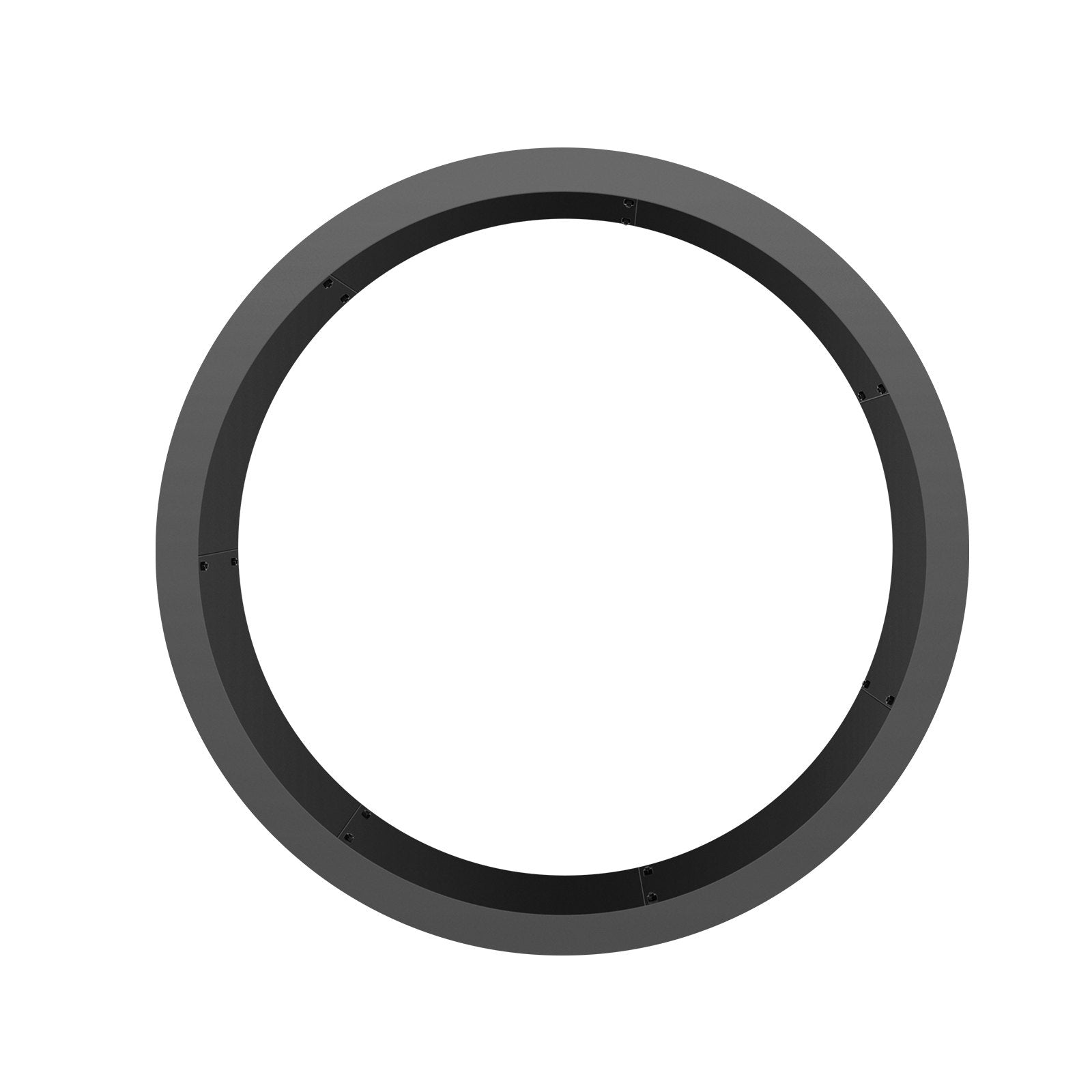 VEVOR Fire Pit Ring Round 45 Inch Outer Steel Liner DIY Campfire Ring Firepit