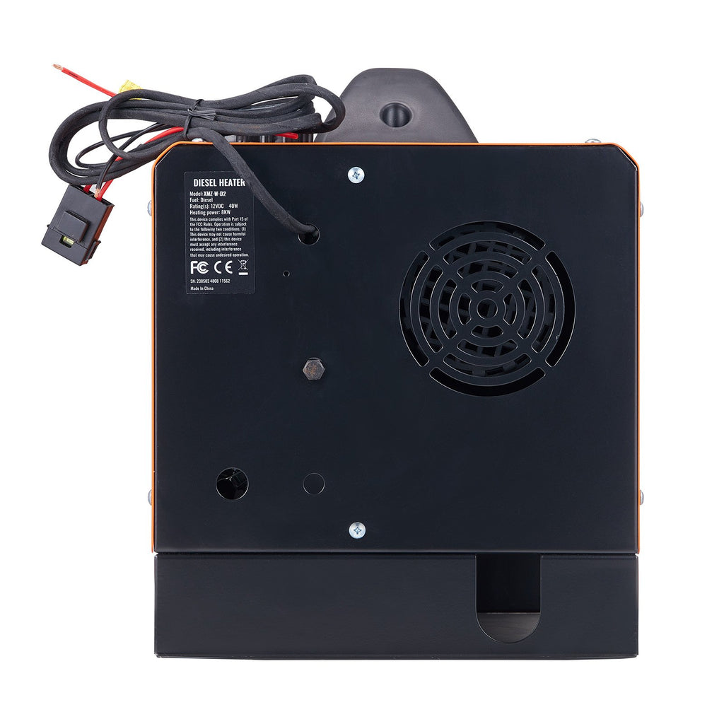 VEVOR Diesel Air Heater, 12V 5KW All-on-one Diesel Heater with Remote Control and LCD Display, 5L Fuel Tank Portable Diesel Parking Heater, Rapid Heating for RV Trailer Camper Van Boat