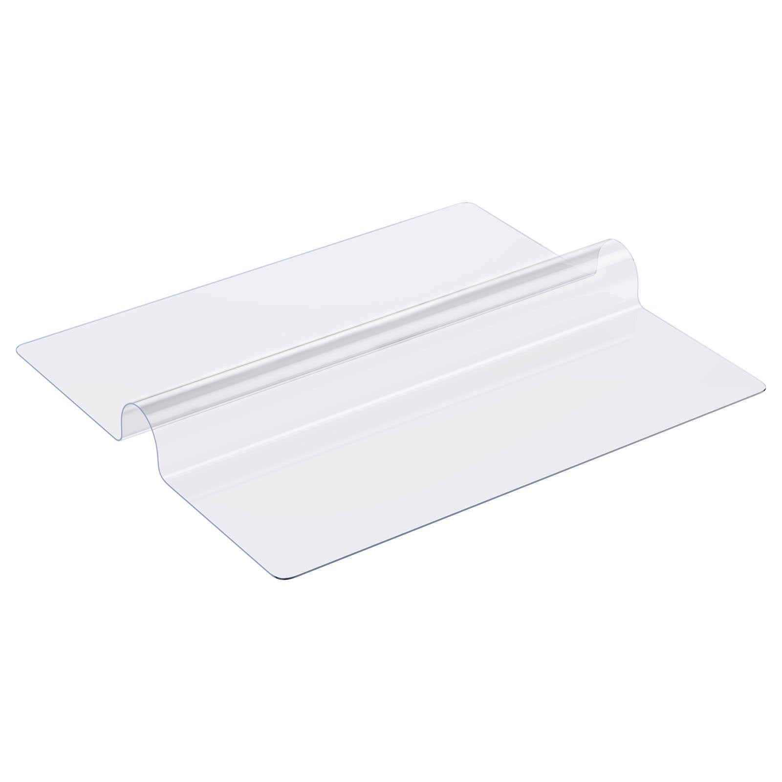 VEVOR Plastic Table Cover, 48 x 48 Inch 1.5 mm Thick Clear Table Protector, Square PVC Desk Mat, Waterproof & Easy Cleaning Desk Pad Tablecloth, for Office Dresser Dining Room Table Night Stand