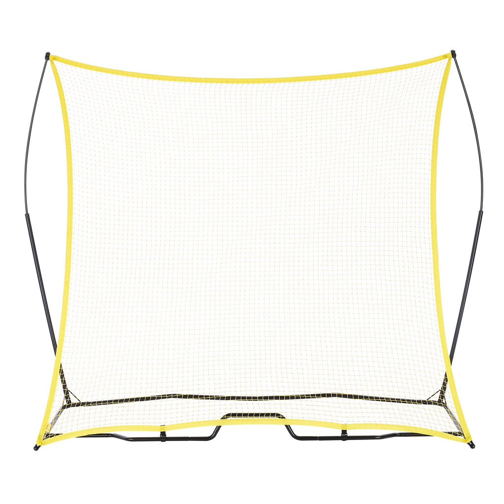VEVOR 7x7FT Soccer Rebounder Portable Soccer Trainer Net with Portable Bag