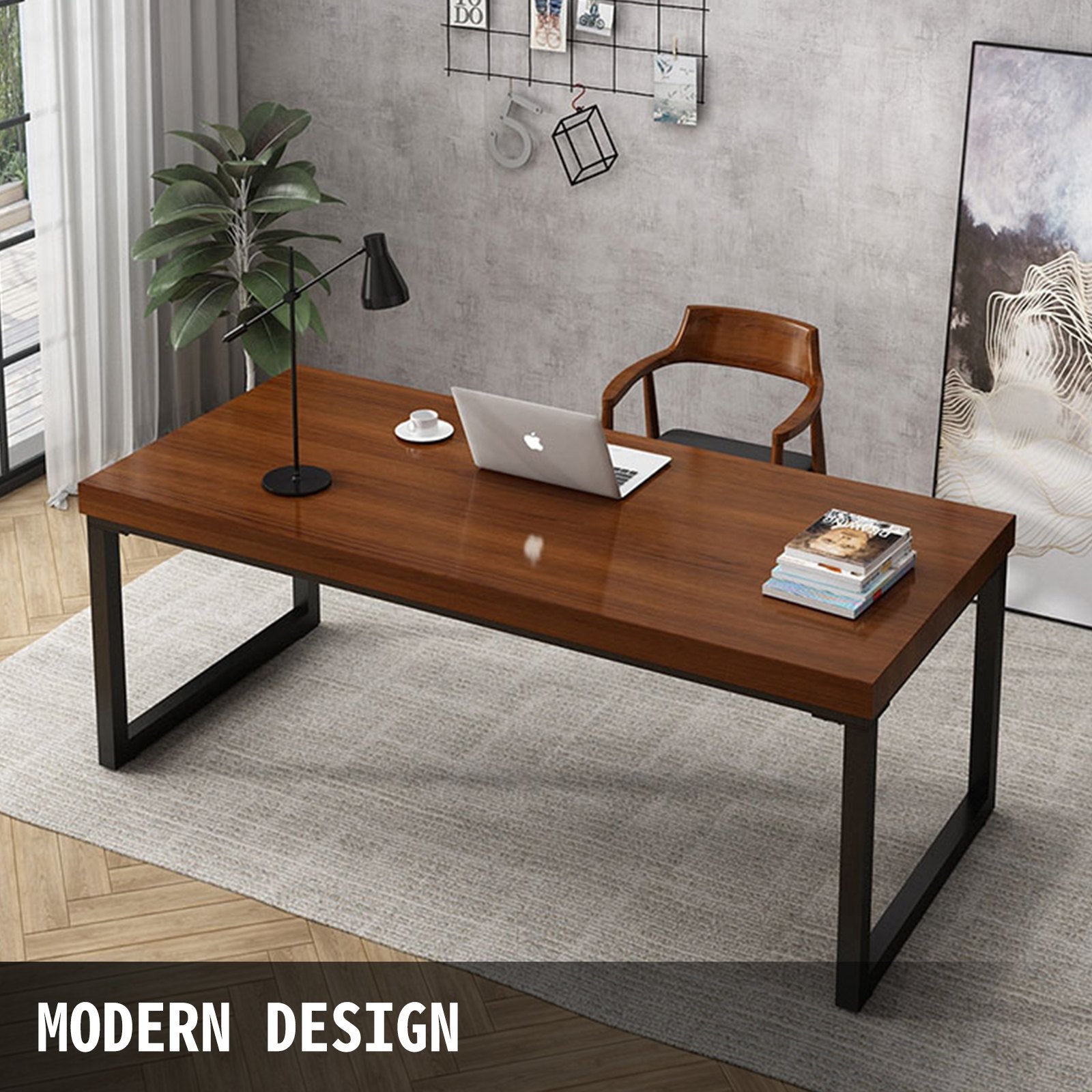 VEVOR 72 x 60 cm Dining Table Legs Office Table Legs Set of 2 Steel Table Legs Computer Desk Legs Steel Bench Legs Country Style Table Legs DIY Furniture Legs