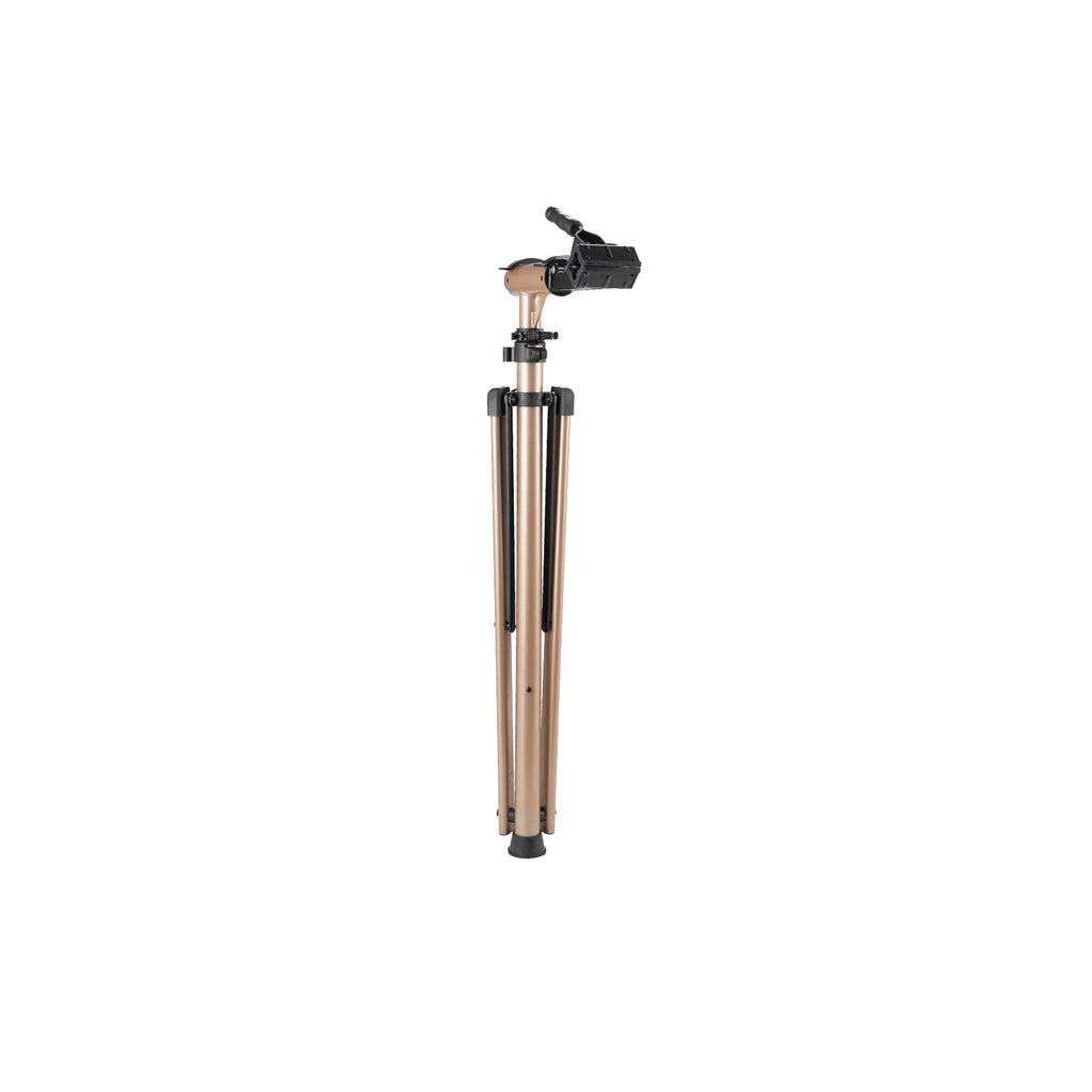 VEVOR Bike Repair Stand, Max. 49.9 kg Heavy-duty Bicycle Work Stand with 1025-1510 mm Adjustable Height & Large Tool Tray, Foldable Ebike Maintenance Rack, Shop Home Mechanics for Mountain Road Bike