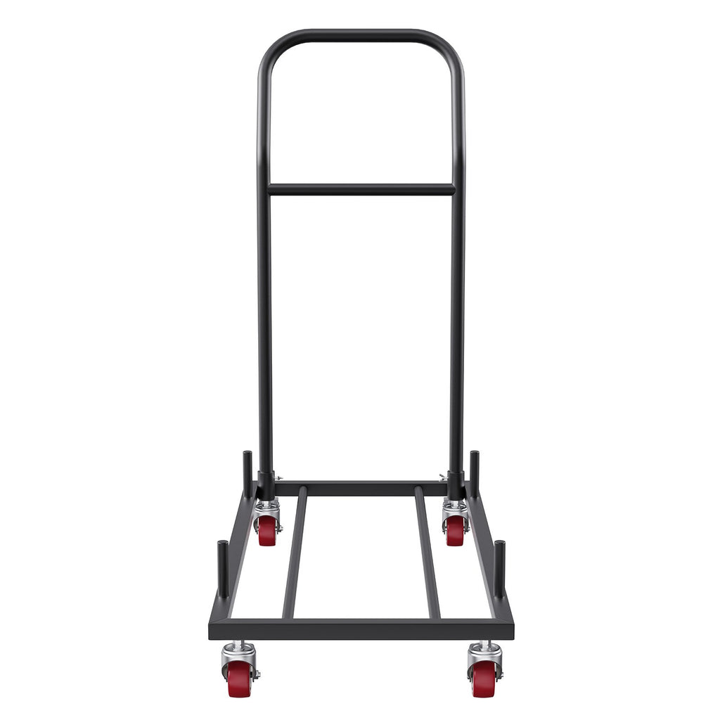 VEVOR 12 Chairs Folding Chair Storage Dolly Folding Chairs Rack Heavy Duty Iron
