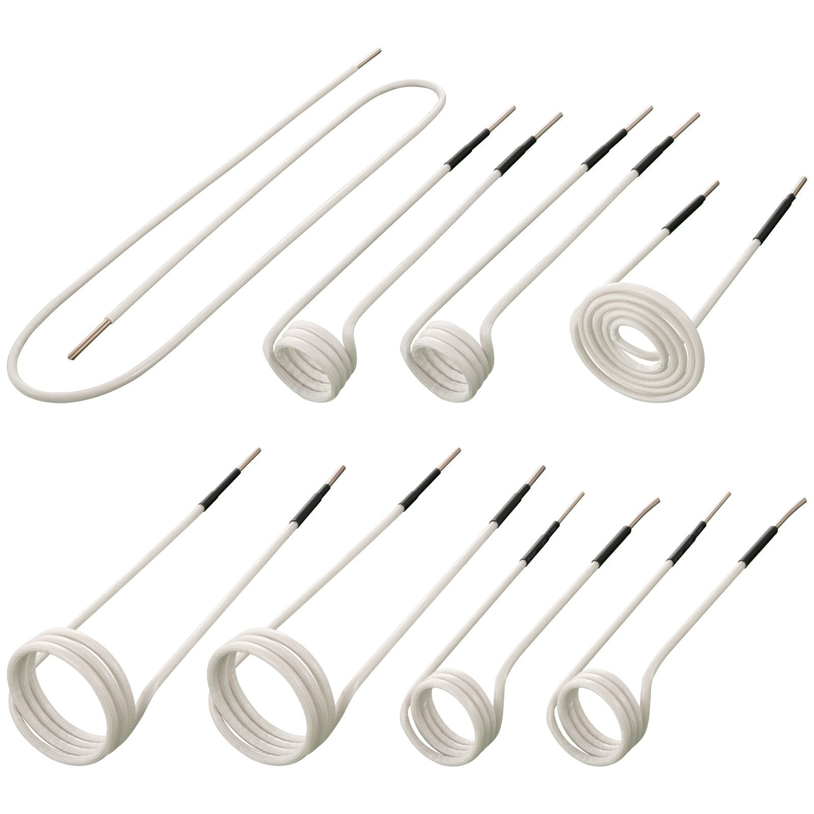 VEVOR Induction Heater Coil Kit Induction Coils 8PCS For Removing Rusty Bolts
