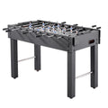 VEVOR Foosball Table, 121 cm Standard Size Table, Indoor Full Size Foosball Tables for Home, Family, and Game Room, Durable Soccer Set, Includes 2 Balls, Score Keeper, and 2 Cup Holders