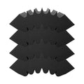 VEVOR Acoustic Foam Panels 4 Pack 16.5 x 6.3 x 12 in Adhesive for Wall Ceiling