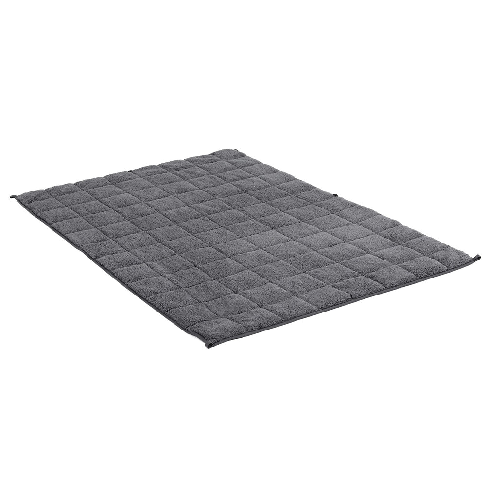 Giselle 5.5KG Weighted Blanket Adults Kid Anti Anxiety Gravity Blankets Sherpa Fleece