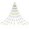 Jingle Jollys 3.8M Christmas Lights Waterfall String Light 340 LED
