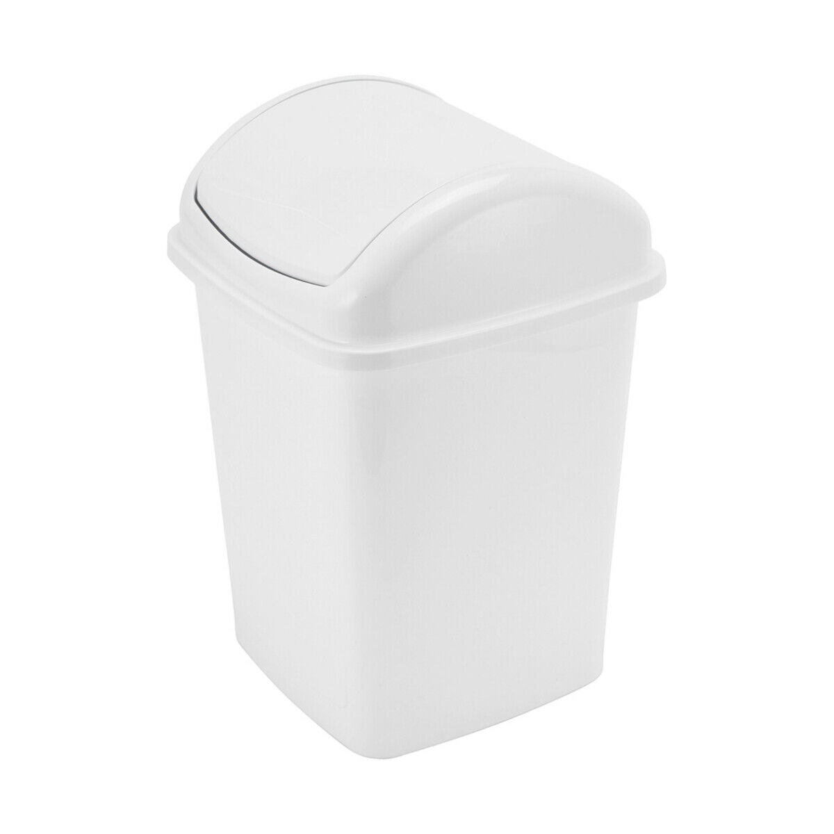 5-55L Rubbish Bin Kitchen Home Garbage Dust Waste Trash Plastic Lid Bin S-Large