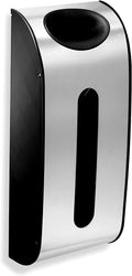 Stainless Steel Wall Mount Grocery Bag Dispenser, Brushed 