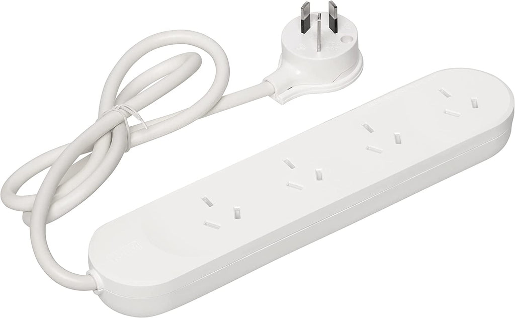 Standard 4 Outlet Powerboard White