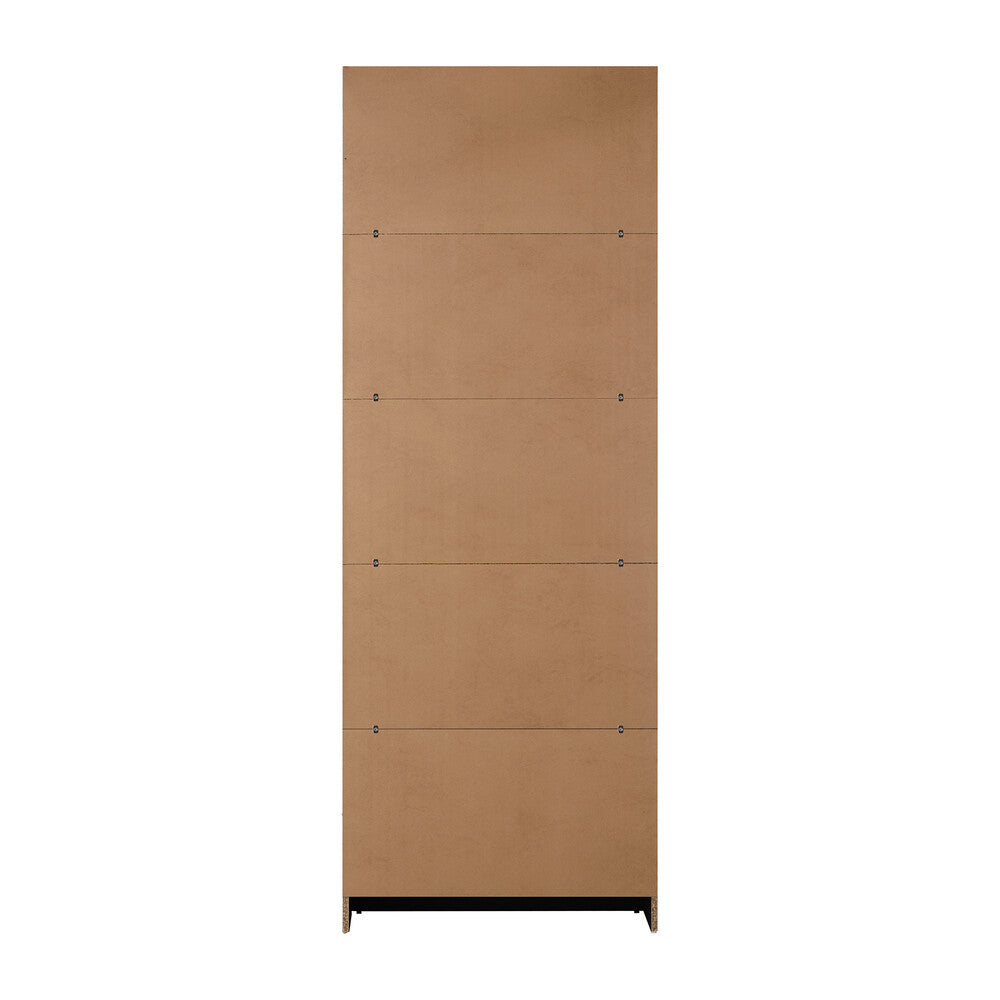 5-Tier Bookcase Bookshelf Display Shelf Storage Cabinet Stand Rack Shelving Unit
