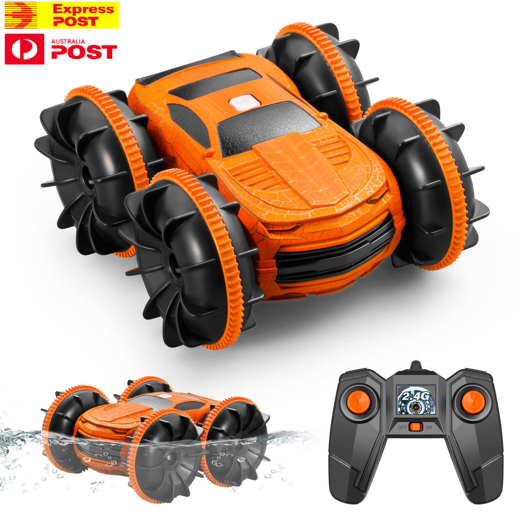 RC Cars Remote Control Car Amphibious off Road Truck Racing Toy Fo Kids 360Flips