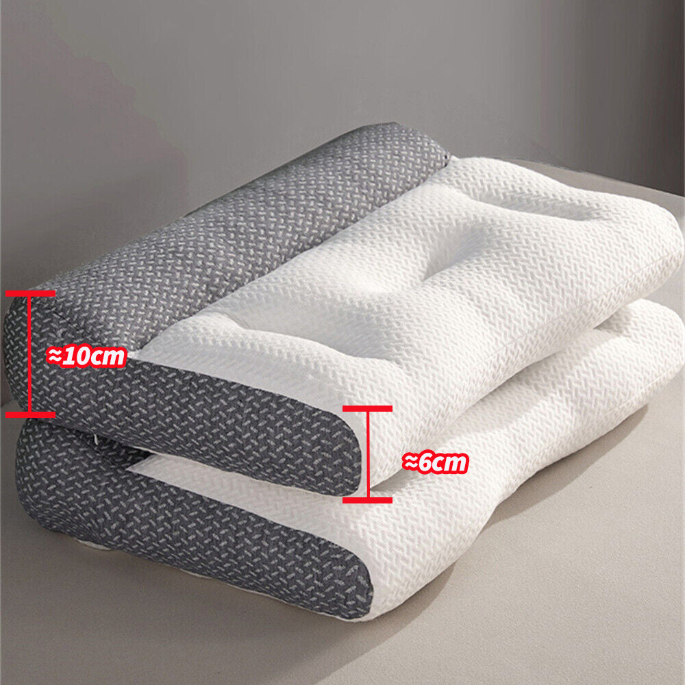Ergonomic Pillow Cervical Adjustable Ergonomic Contour Bed Pillow Neck Support