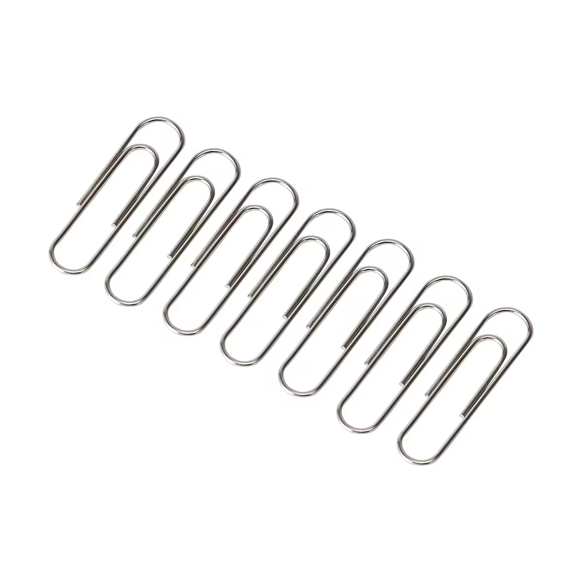 250Pcs Paper Clips Office Document Silver Metal Handy Organizing Free-Shipping